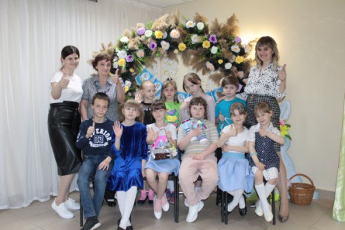 26 апреля 2022 для ребят из социального приюта "Огонёк" было проведено праздничное мероприятие "Пасхальное чудо".